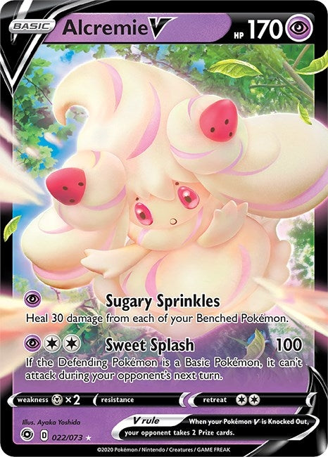 Image for Alcremie V (22/73) [Champion's Path] - Pokemon