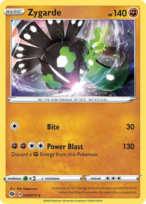 Image for Zygarde (28/73) [Champion's Path] - Pokemon
