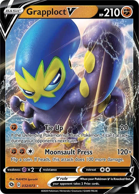 Image for Grapploct V (32/73) [Champion's Path] - Pokemon