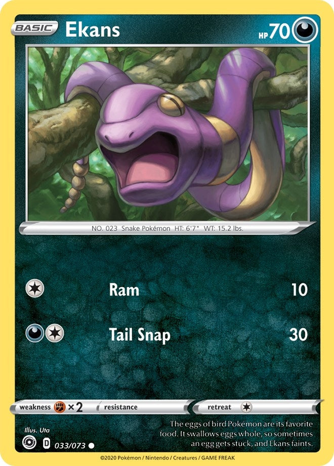 Image for Ekans (33/73) [Champion's Path] - Pokemon