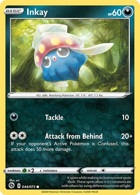Image for Inkay (44/73) [Champion's Path] - Pokemon