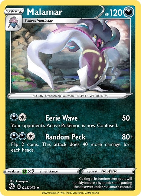 Image for Malamar (45/73) [Champion's Path] - Pokemon