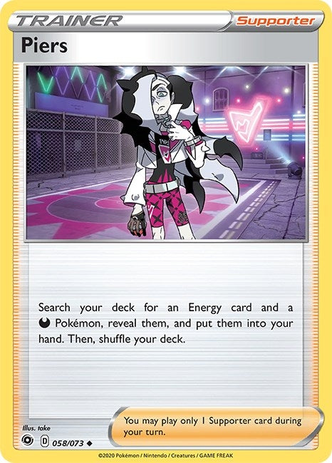 Image for Piers (58/73) [Champion's Path] - Pokemon