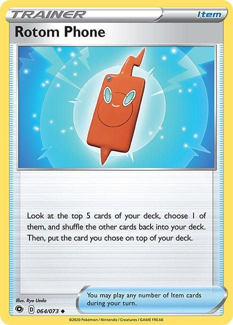 Image for Rotom Phone (64/73) [Champion's Path] - Pokemon