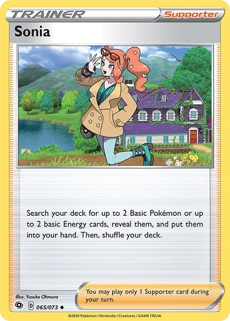 Image for Sonia (65/73) [Champion's Path] - Pokemon
