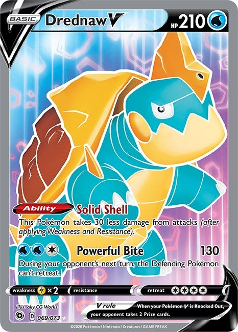 Image for Drednaw V (Full Art) (69/73) [Champion's Path] - Pokemon