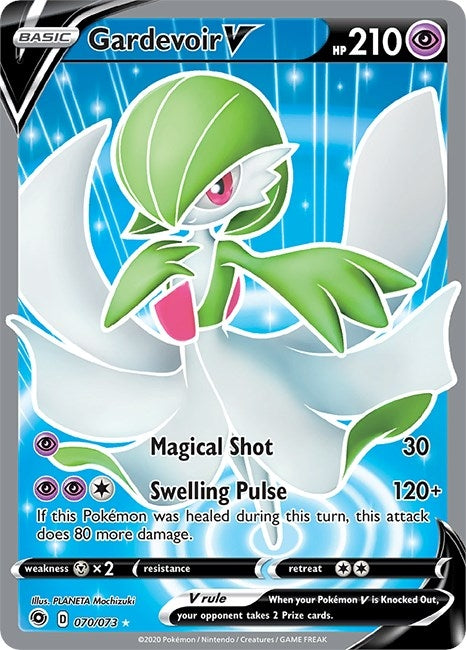Image for Gardevoir V (Full Art) (70/73) [Champion's Path] - Pokemon