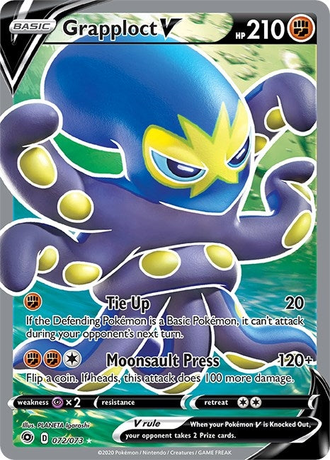Image for Grapploct V (Full Art) (72/73) [Champion's Path] - Pokemon