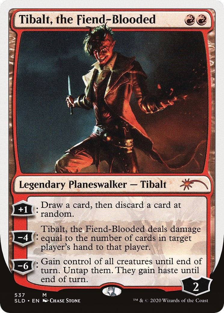Image for Tibalt, the Fiend-Blooded (WB) (537) [Secret Lair Drop Series] - Magic: The Gathering