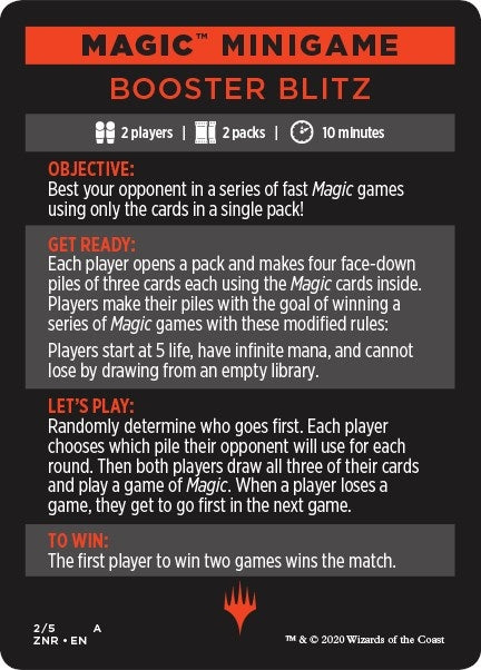 Image for Magic Minigame: Booster Blitz (2) [Zendikar Rising] - Magic: The Gathering
