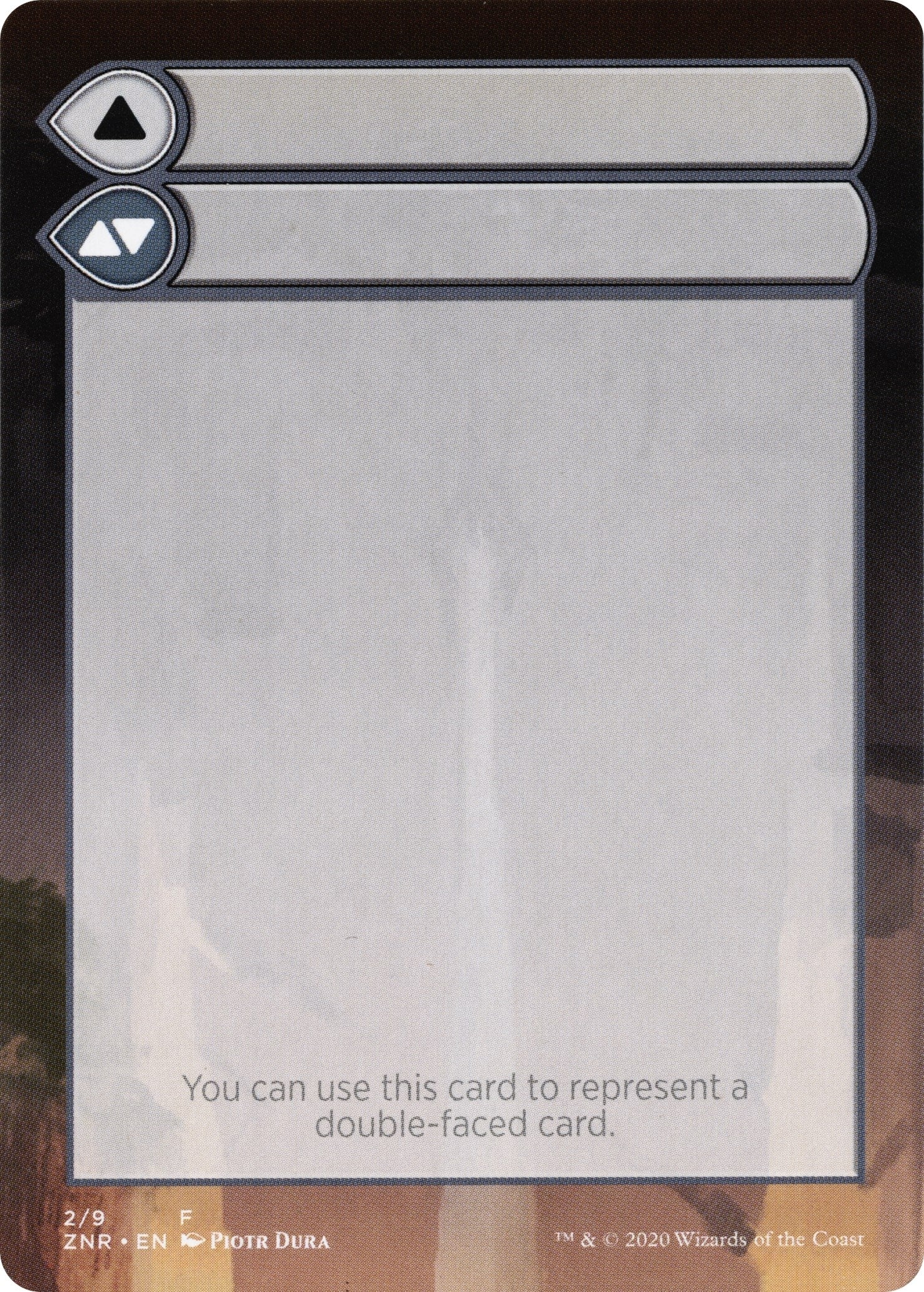Image for Helper Card (2) [Zendikar Rising] - Magic: The Gathering