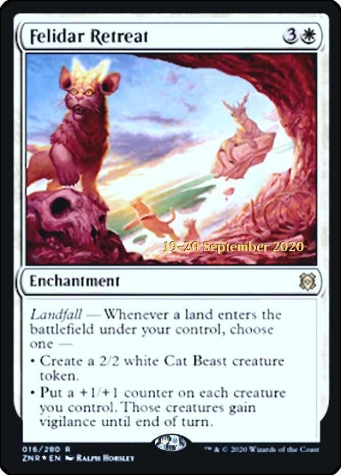 Image for Felidar Retreat (16) [Prerelease Cards] - Magic: The Gathering
