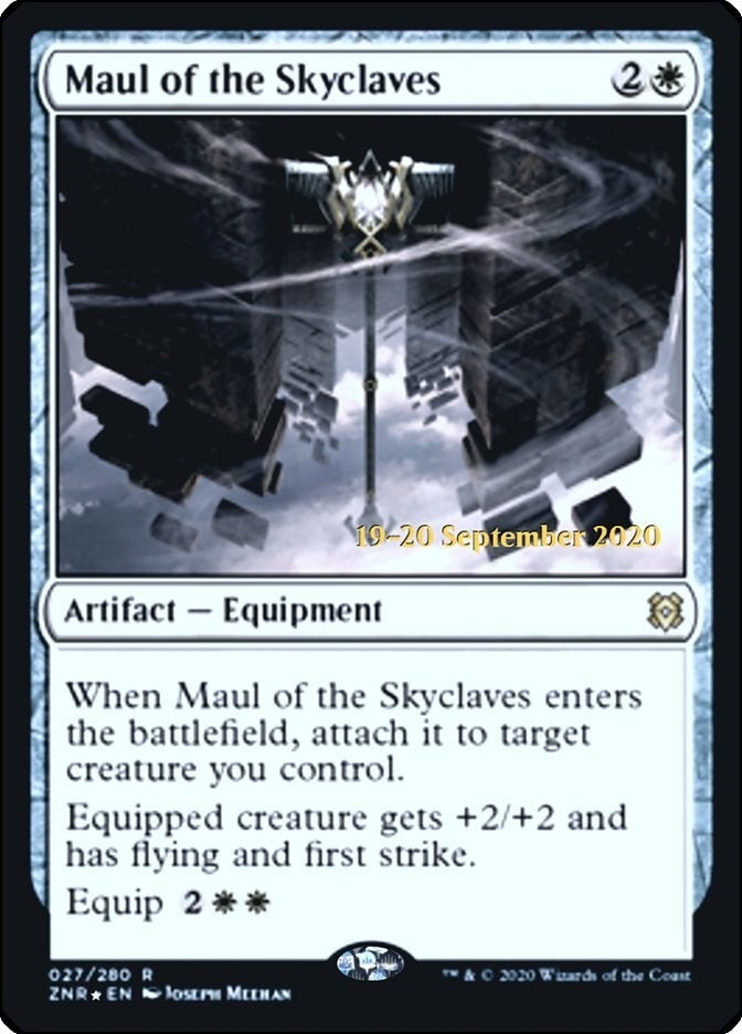 Image for Maul of the Skyclaves (27) [Prerelease Cards] - Magic: The Gathering