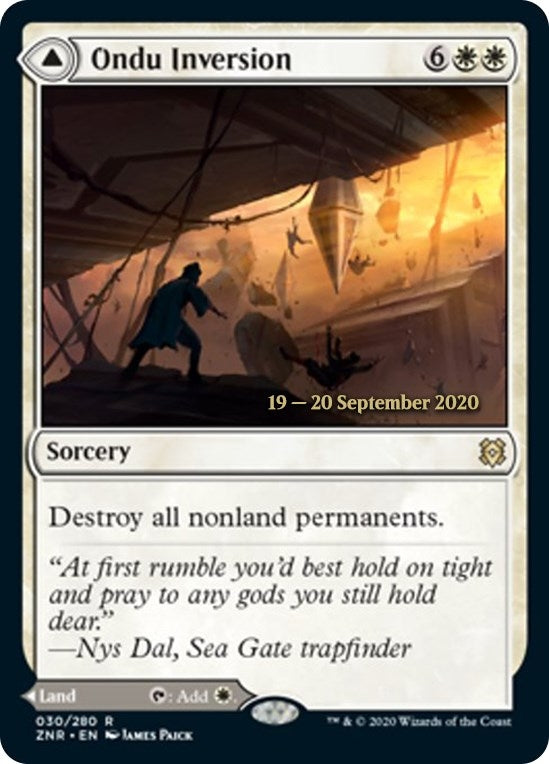 Image for Ondu Inversion (30) [Prerelease Cards] - Magic: The Gathering