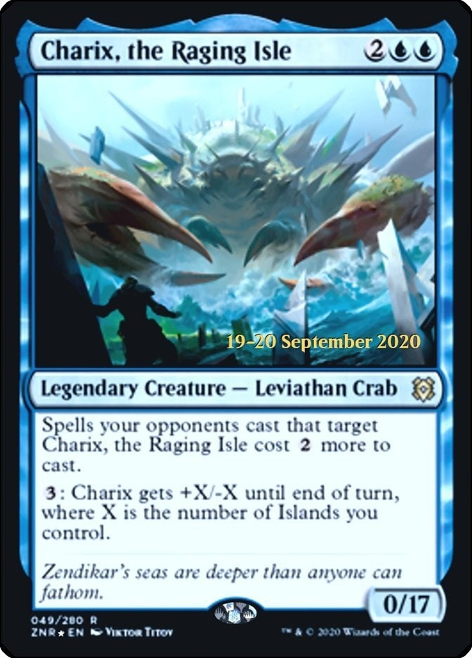 Image for Charix, the Raging Isle (49) [Prerelease Cards] - Magic: The Gathering
