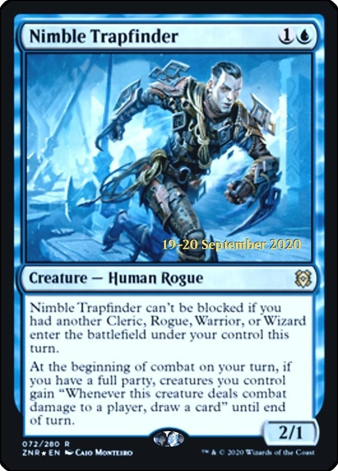 Nimble Trapfinder (72) [Prerelease Cards]