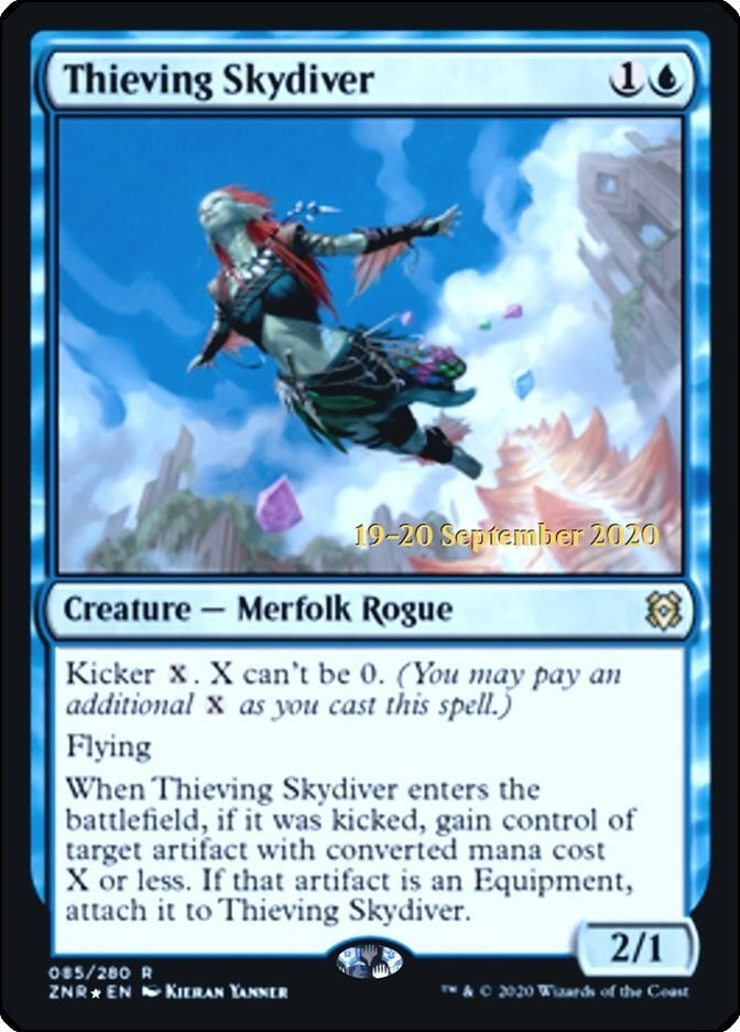 Image for Thieving Skydiver (85) [Prerelease Cards] - Magic: The Gathering