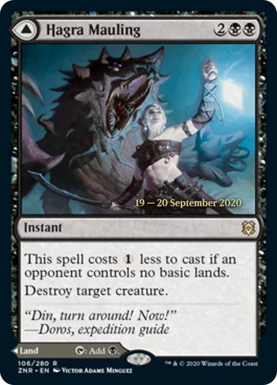 Image for Hagra Mauling (106) [Prerelease Cards] - Magic: The Gathering