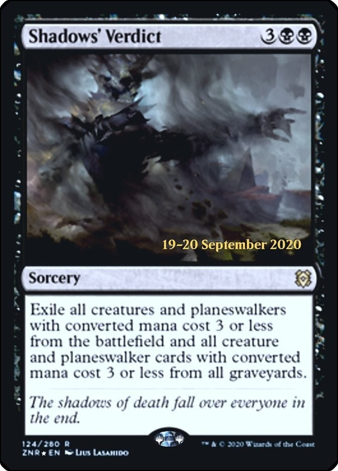 Image for Shadows' Verdict (124) [Prerelease Cards] - Magic: The Gathering
