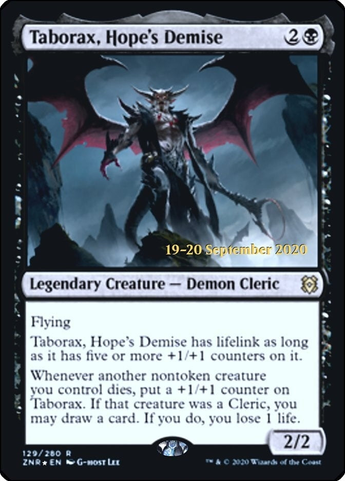 Image for Taborax, Hope's Demise (129) [Prerelease Cards] - Magic: The Gathering