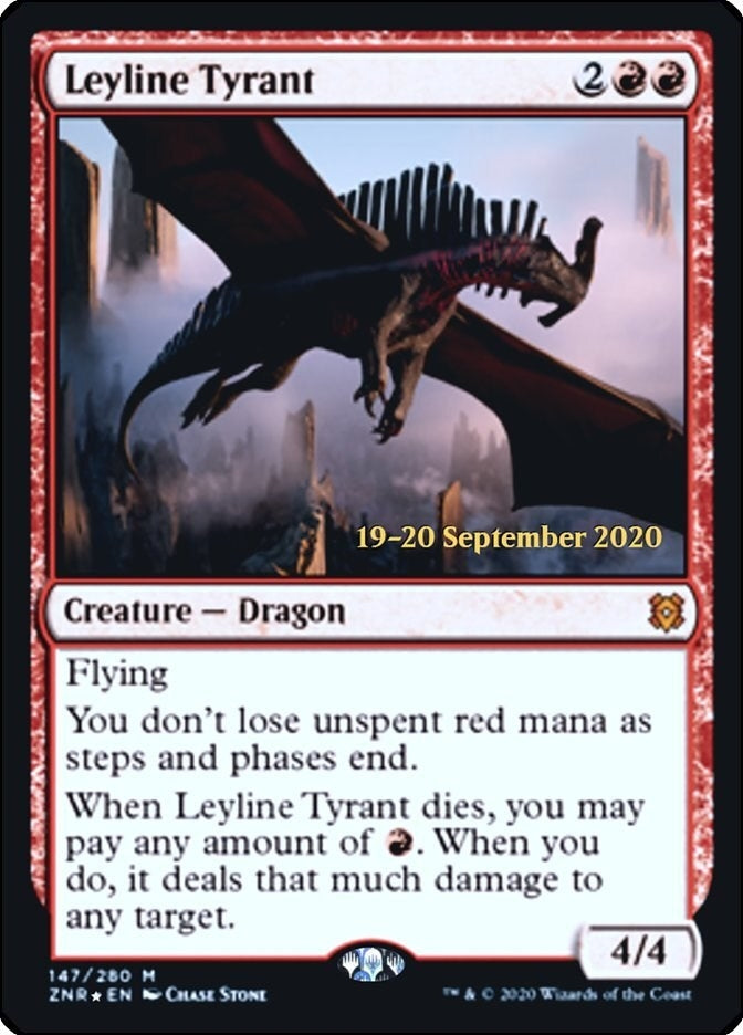 Image for Leyline Tyrant (147) [Prerelease Cards] - Magic: The Gathering