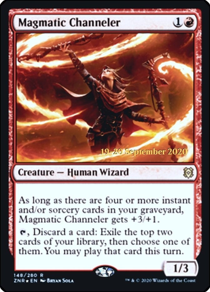 Image for Magmatic Channeler (148) [Prerelease Cards] - Magic: The Gathering