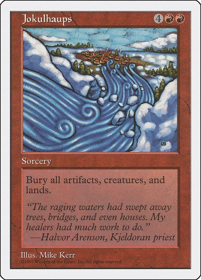 Image for Jokulhaups [Fifth Edition] - Magic: The Gathering