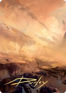Image for Plains Art Card (7/81) (Gold-Stamped Signature) (7) [Zendikar Rising] - Magic: The Gathering