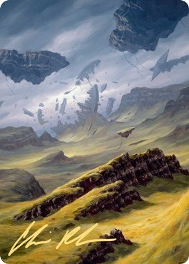 Image for Plains Art Card (9/81) (Gold-Stamped Signature) (9) [Zendikar Rising] - Magic: The Gathering