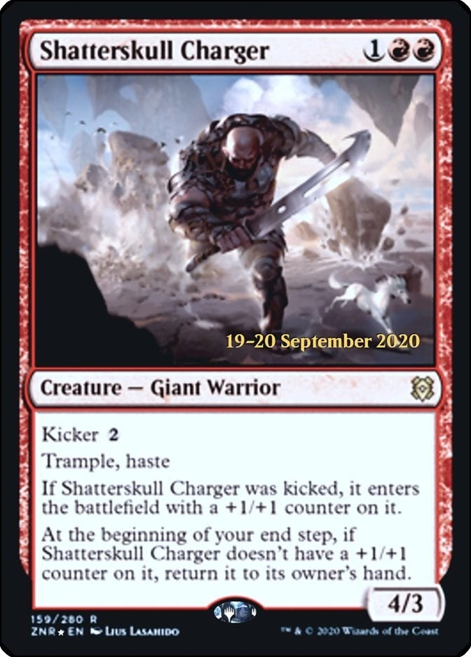 Image for Shatterskull Charger (159) [Prerelease Cards] - Magic: The Gathering