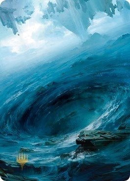 Image for Island Art Card (12/81) (Gold-Stamped) (12) [Zendikar Rising] - Magic: The Gathering