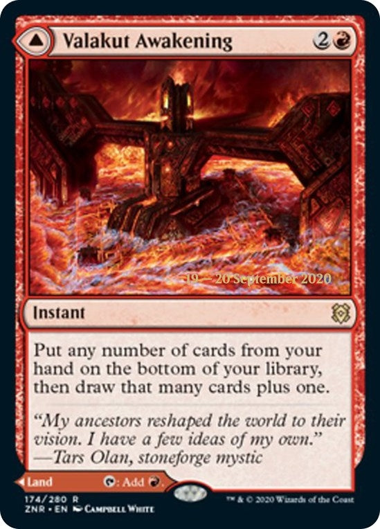 Image for Valakut Awakening (174) [Prerelease Cards] - Magic: The Gathering
