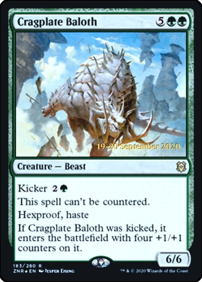 Image for Cragplate Baloth (183) [Prerelease Cards] - Magic: The Gathering
