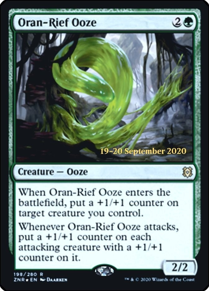 Image for Oran-Rief Ooze (198) [Prerelease Cards] - Magic: The Gathering