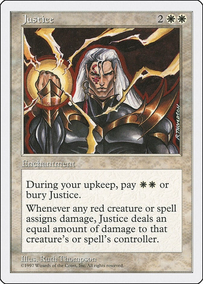 Image for Justice [Fifth Edition] - Magic: The Gathering