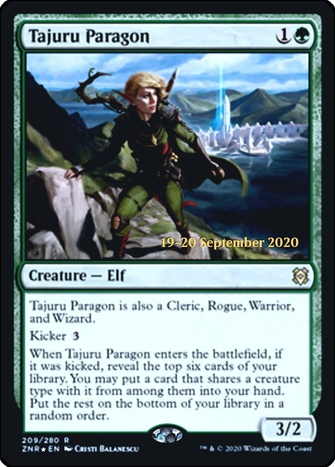Image for Tajuru Paragon (209) [Prerelease Cards] - Magic: The Gathering