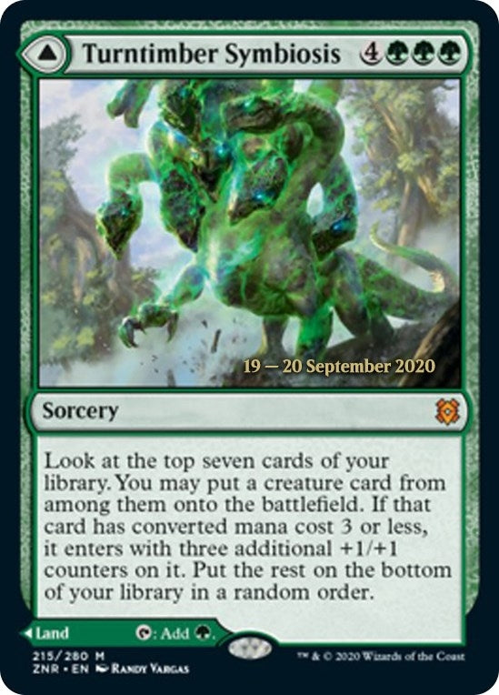 Image for Turntimber Symbiosis (215) [Prerelease Cards] - Magic: The Gathering