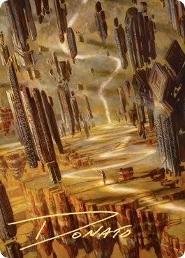 Image for Brightclimb Pathway Art Card (Gold-Stamped Signature) (23) [Zendikar Rising] - Magic: The Gathering