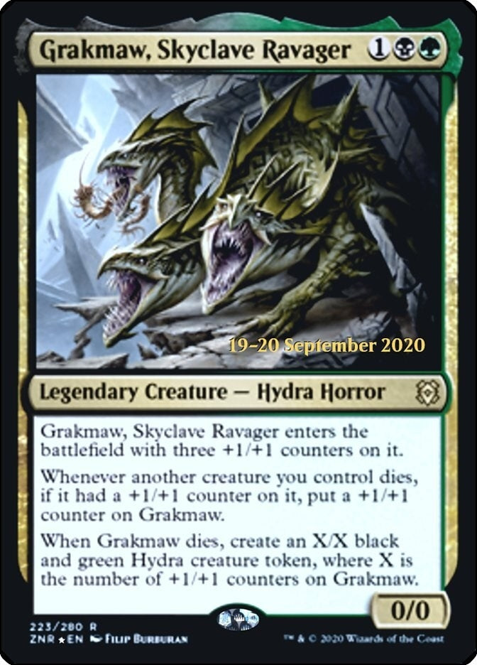 Image for Grakmaw, Skyclave Ravager (223) [Prerelease Cards] - Magic: The Gathering