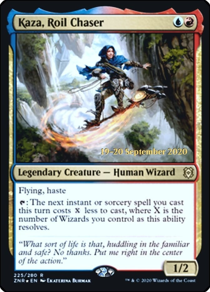 Image for Kaza, Roil Chaser (225) [Prerelease Cards] - Magic: The Gathering