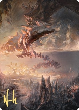 Image for Needleverge Pathway Art Card (Gold-Stamped Signature) (27) [Zendikar Rising] - Magic: The Gathering