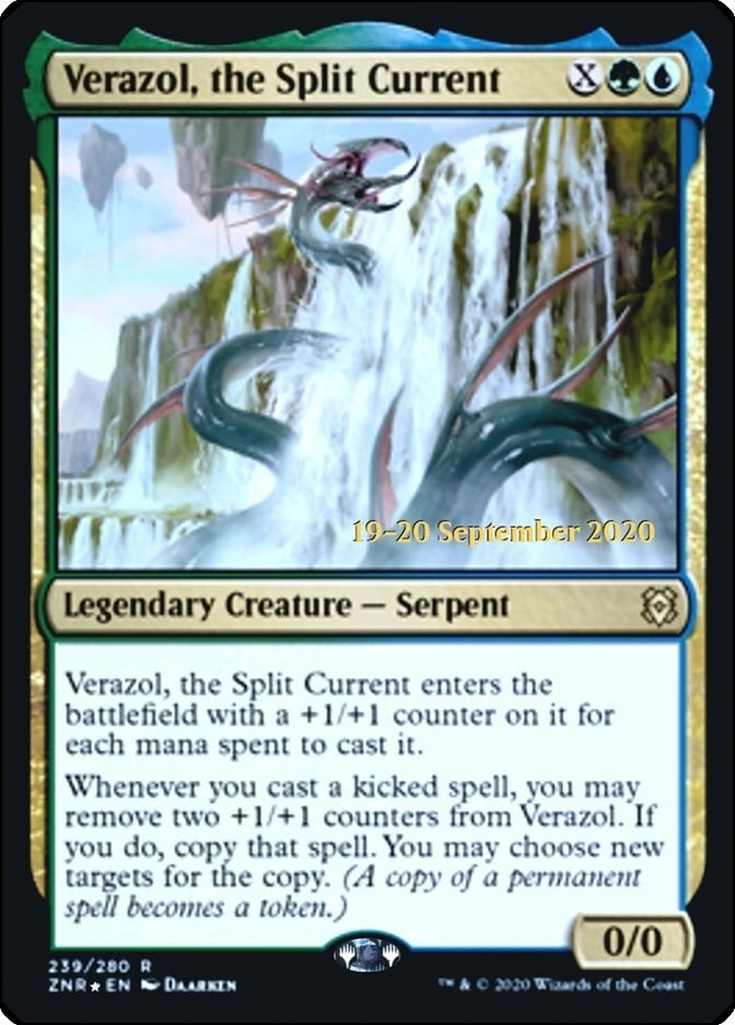 Image for Verazol, the Split Current (239) [Prerelease Cards] - Magic: The Gathering