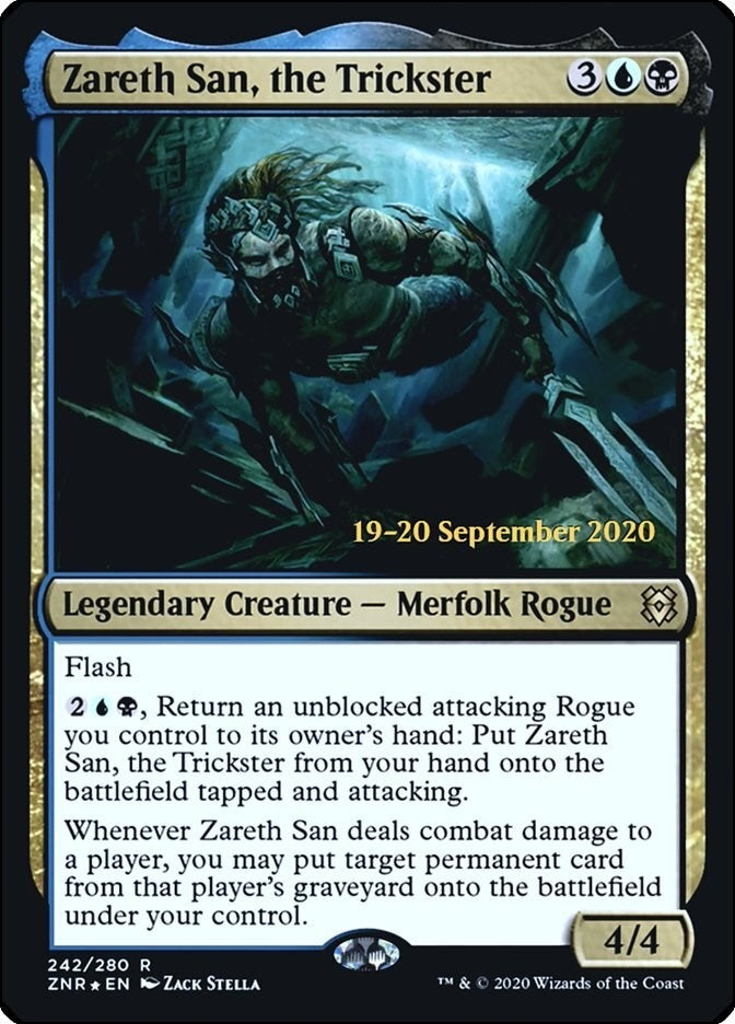 Image for Zareth San, the Trickster (242) [Prerelease Cards] - Magic: The Gathering