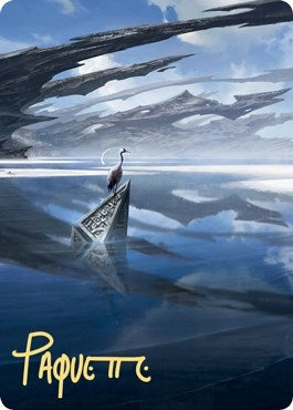 Image for Seachrome Coast Art Card (Gold-Stamped Signature) (31) [Zendikar Rising] - Magic: The Gathering