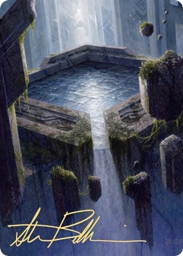 Image for Morphic Pool Art Card (Gold-Stamped Signature) (32) [Zendikar Rising] - Magic: The Gathering