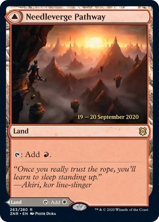 Image for Needleverge Pathway (263) [Prerelease Cards] - Magic: The Gathering