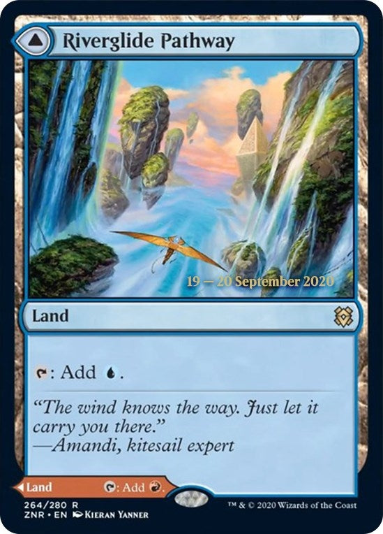 Image for Riverglide Pathway (264) [Prerelease Cards] - Magic: The Gathering