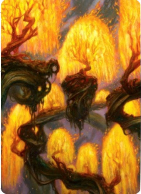 Image for Grove of the Burnwillows Art Card (34) [Zendikar Rising] - Magic: The Gathering