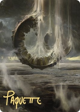 Image for Wasteland Art Card (Gold-Stamped Signature) (36) [Zendikar Rising] - Magic: The Gathering