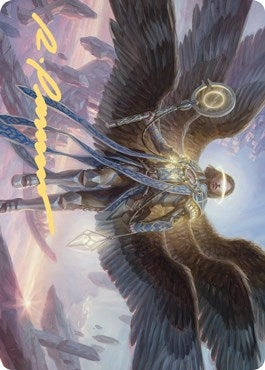 Image for Angel of Destiny Art Card (Gold-Stamped Signature) (37) [Zendikar Rising] - Magic: The Gathering